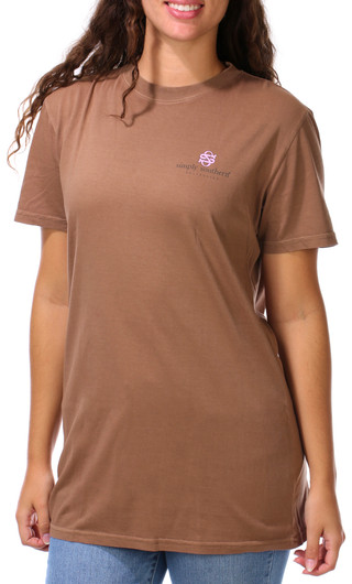 Thumbnail 3: SIMPLY SOUTHERN Juniors Short Sleeve Graphic Crew Neck Tee 