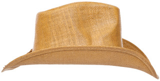 Thumbnail 5: Woven Straw Cowboy Hat with Beaded Band 