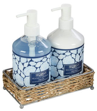 Thumbnail 2: JS Apothecary Blue Shell Candy Liquid Hand Soap Set - 2 Pack, 16 oz Each 