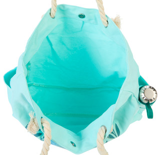Thumbnail 2: Chubby Mermaids 2 Pc Beach Tote & Water Bottle Set 