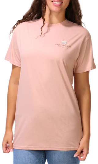 Thumbnail 2: SIMPLY SOUTHERN Juniors Short Sleeve Graphic Crew Neck Tee 