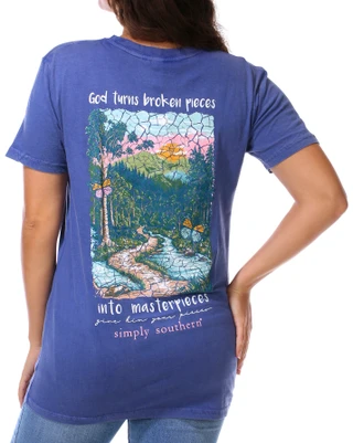 Thumbnail 1: SIMPLY SOUTHERN Juniors Short Sleeve Graphic Tee 