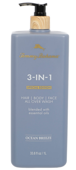 Thumbnail 1: TOMMY BAHAMA Ocean Breeze 3-in-1 Hair, Body & Face Wash - 33.8 fl oz 
