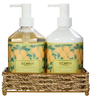 Thumbnail 1: JS Apothecary Lemon Candy Liquid Hand Soap Set - 2 Pack, 16 oz Each 