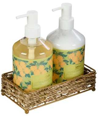 Thumbnail 2: JS Apothecary Lemon Candy Liquid Hand Soap Set - 2 Pack, 16 oz Each 