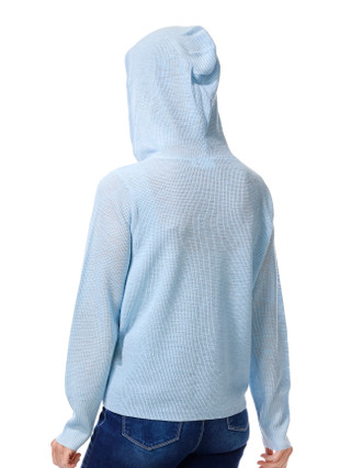 Thumbnail 3: Cyrus Women's Long Sleeve Knit Zip Up Hoodie  