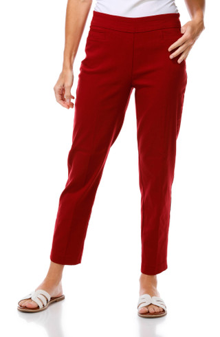 Thumbnail 1: ZAC AND RACHEL Women's Pull On Slim Ankle Pants  