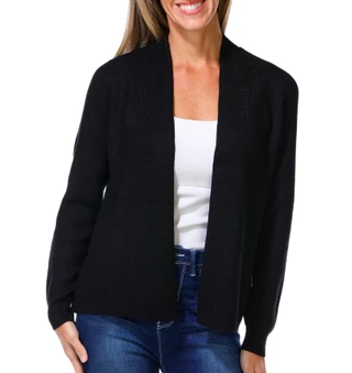 Thumbnail 1: Cyrus Women's Waffle Knit Cardigan  