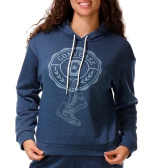 Thumbnail 1: Converse Juniors Long Sleeve Fleece Hoodie 