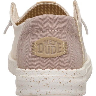 Thumbnail 4: Hey Dude Women's Wendy Break Brushed Linen Casual Shoes 