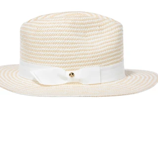 Thumbnail 3: KATE SPADE Women's Two Tone Straw Fedora  