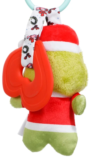 Thumbnail 2: THE GRINCH Dr. Suess Mini Plushy Grinch Pal & Teether  