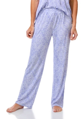 Thumbnail 3: Laura Ashley Women's Short Sleeve Pumpkin & Cat Harvest Print Sleep Set  