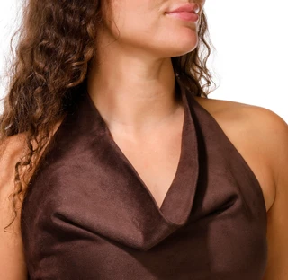 Thumbnail 4: Derek Heart Juniors Cowl Neckline Western Top 