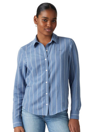 Thumbnail 1: Levi's Women's Striped Classic Button Up Woven Shirt 
