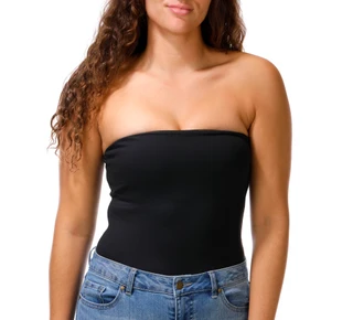 Thumbnail 1: SINCERELY JULES Juniors Sleeveless Tube Bodysuit 