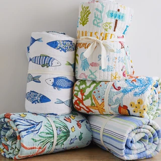 Thumbnail 9: Levtex Home Levtex Home Catalina Fish  Reversible Quilt Set 