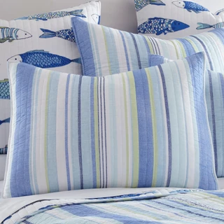 Thumbnail 13: Levtex Home Levtex Home Catalina Fish  Reversible Quilt Set 