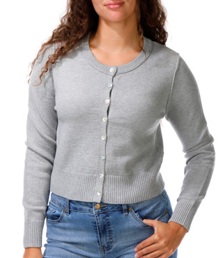 Thumbnail 3: Riley & Rae Junior's 2 Pc Button Down Cardigan & Pin Set 