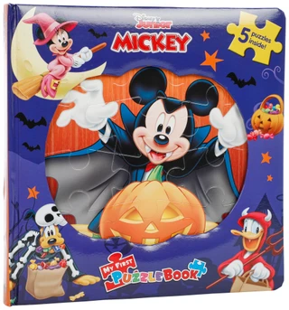 Thumbnail 1: Disney Disney Junior Mickey My First Puzzle Book w/ 5 Puzzles  