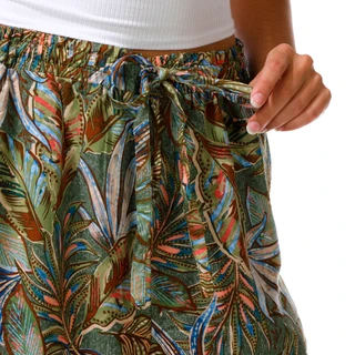Thumbnail 3: BUNULU Juniors' Print Drawstring Pants  