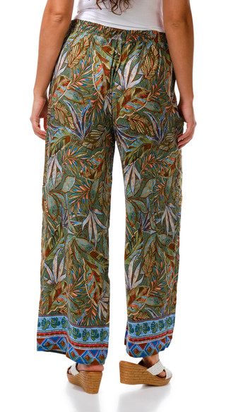 Thumbnail 4: BUNULU Juniors' Print Drawstring Pants  