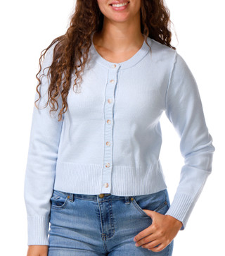 Thumbnail 3: Riley & Rae Junior's 2 Pc Button Down Cardigan & Pin Set 