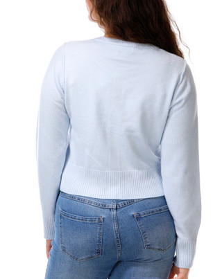 Thumbnail 4: Riley & Rae Junior's 2 Pc Button Down Cardigan & Pin Set 