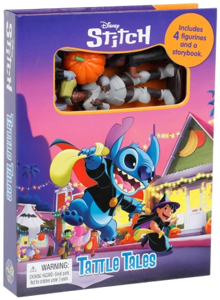 Thumbnail 1: Disney Disney Stitch Storybook and Figurines Activity Set  