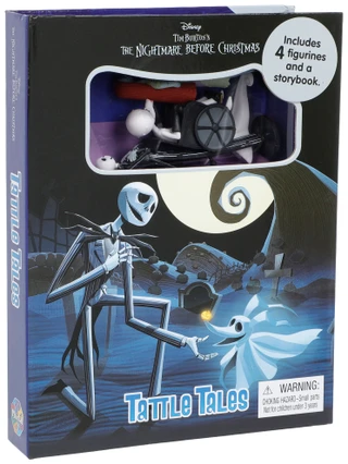 Thumbnail 1: Disney Disney Nightmare Before Christmas Book and Figurines Set  