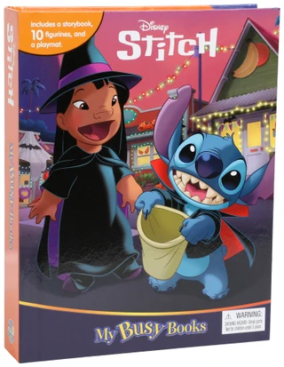 Thumbnail 1: Disney Disney Stitch Halloween Themed My Busy Book  