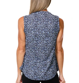 Thumbnail 3: Brisas Women's Sleeveless Active Printed Top 