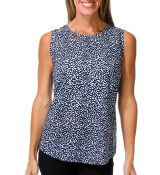 Thumbnail 1: Brisas Women's Sleeveless Active Printed Top 