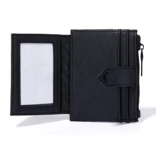 Thumbnail 3: Steve Madden Bhayden Logo Card Case with ID Window & Zippered Pouch 