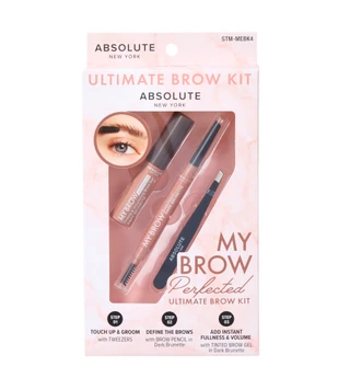 Thumbnail 1: Absolute New York 3 Pc My Brow Perfected Ultimate Brow Kit 
