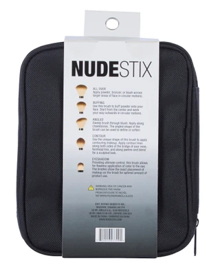 Thumbnail 2: Nudestix 5-Piece Cosmetic Brush Travel Set 