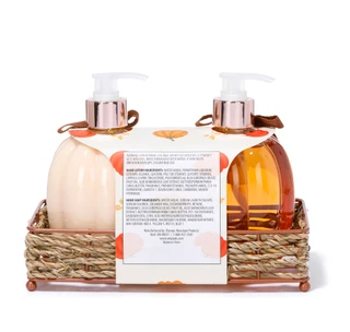 Thumbnail 2: ESSENZA 3 Pc Harvest Pumpkin Vanilla Hand Soap & Lotion with Caddy 
