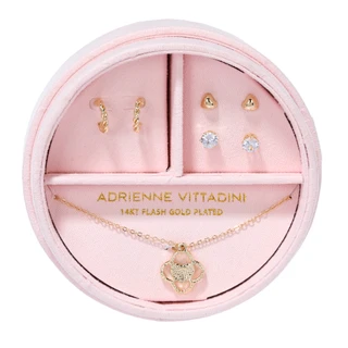 Thumbnail 1: ADRIENNE VITTADINI 5 Pc Necklace & Earring Set 