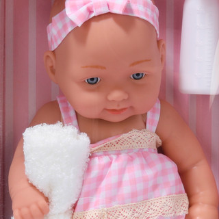 Thumbnail 2: New Adventures Lil Tots Happy Baby Doll with Blanket & Bottle 