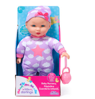 Thumbnail 1: New Adventures Little Darlings Baby Nursery Doll 