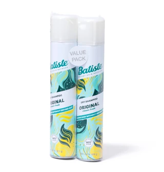 Thumbnail 1: BATISTE 2 Pk Original Classic Fresh Dry Shampoo 