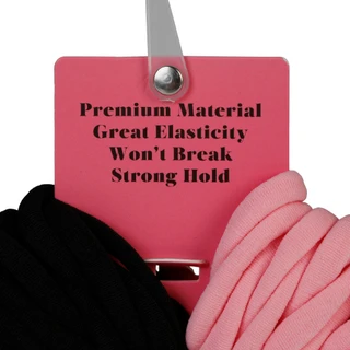 Thumbnail 2: Willow & Ruby 100 Pk Hair Ties w/ Keychain 