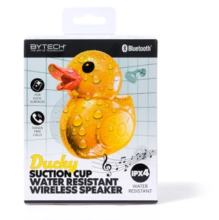 Thumbnail 2: BYTECH Ducky Suction Cup Water-Resistant Wireless Speaker 