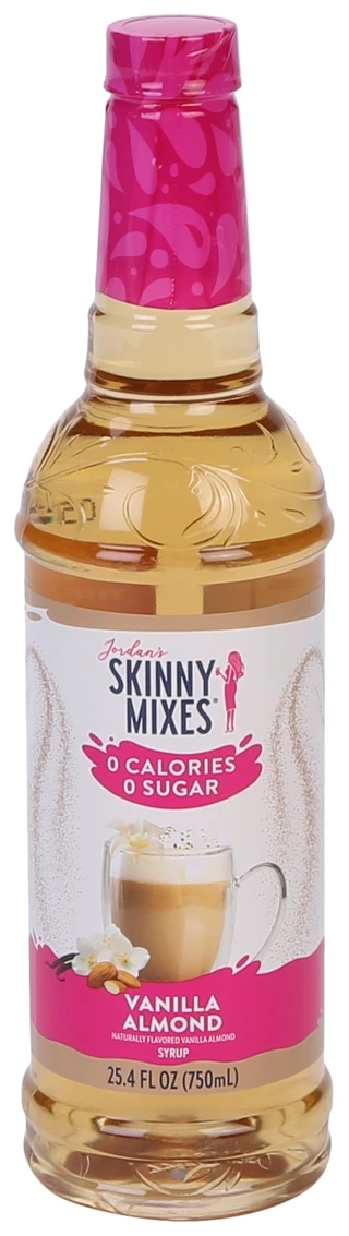 Thumbnail 1: Jordan's Skinny Mixes 25.4 oz Vanilla Almond Syrup 