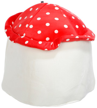 Thumbnail 2: NanDog 16 in Mushroom Pet Bed 
