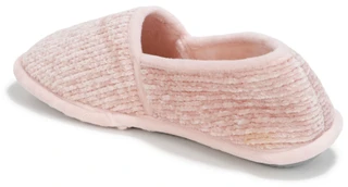 Thumbnail 3: Dearforms Women's Ribbed Comfort Memory Foam Slippers 