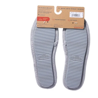 Thumbnail 2: Dearforms Women's Ribbed Comfort Memory Foam Slippers 