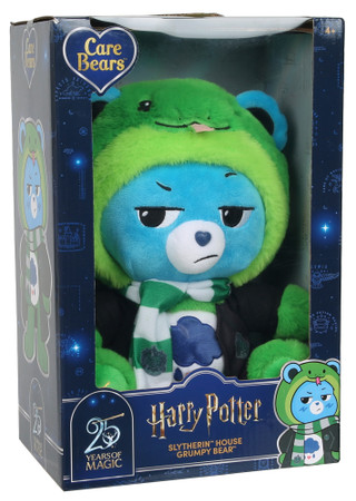 Thumbnail 1: Basic Fun! Harry Potter x Care Bears - Slytherin House Grumpy Bear 
