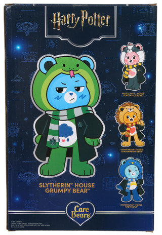 Thumbnail 2: Basic Fun! Harry Potter x Care Bears - Slytherin House Grumpy Bear 