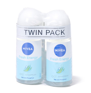 Thumbnail 1: Nivea 2 Pk Fresh Energy Anti-Perspirant Roll Ons 